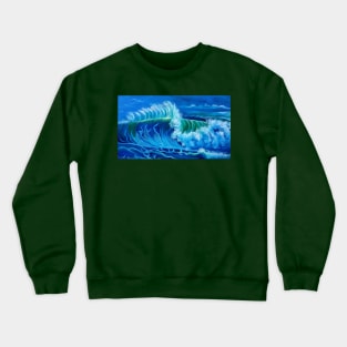 North Shore Wave Tsunami Crewneck Sweatshirt